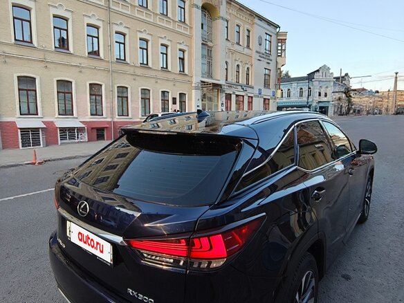 2019 Lexus RX 300 IV Рестайлинг, синий, 5050000 рублей - вид 3