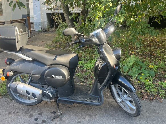 2006 Stels Alpha, чёрный, 30000 рублей