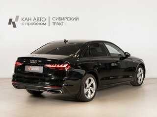 2020 Audi A4 40 TFSI V (B9) Рестайлинг, чёрный, 3050000 рублей, вид 3