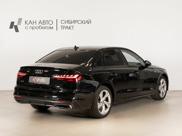 2020 Audi A4 40 TFSI V (B9) Рестайлинг, чёрный, 3014254 рублей - вид 2
