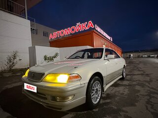1996 Toyota Mark II VIII (X100), белый, 730000 рублей, вид 5