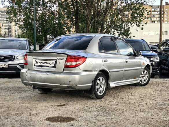 2003 Kia Rio I Рестайлинг, серебристый - вид 5