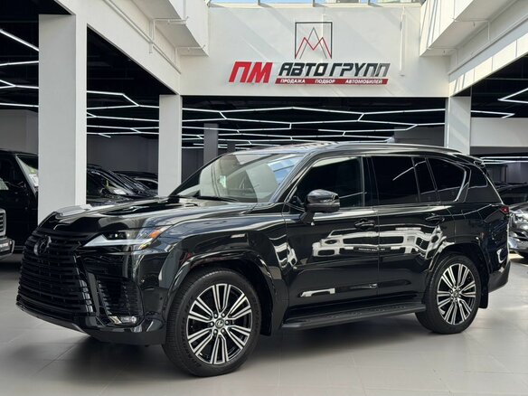2025 Lexus LX 700h IV, чёрный, 19770000 рублей - вид 10