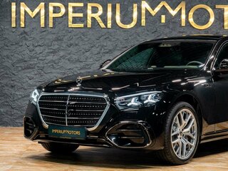2026 Mercedes-Benz S-Класс 450 d Long 4MATIC VII (W223) Рестайлинг, чёрный, 25690000 рублей, вид 4
