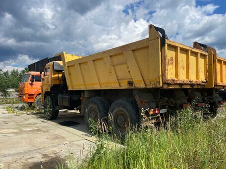 2011 КамАЗ 65222, жёлтый, 1350000 рублей, вид 4