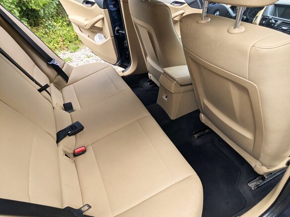 2014 BMW X1 20i I (E84) Рестайлинг, синий, 1700000 рублей - вид 12