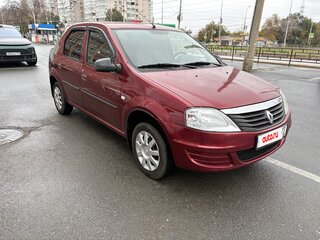 2011 Renault Logan I Рестайлинг, красный, 415000 рублей, вид 3