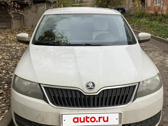 2016 Skoda Rapid I, белый, 1100000 рублей
