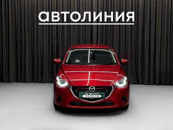 2016 Mazda Demio IV (DJ), красный, 1170000 рублей