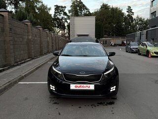 2014 Kia Optima III Рестайлинг, чёрный, 1350000 рублей, вид 2