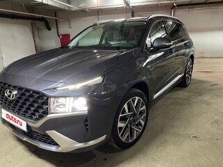 2021 Hyundai Santa Fe IV Рестайлинг, синий, 3599999 рублей, вид 2