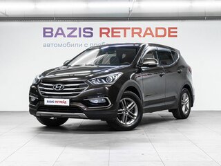 2017 Hyundai Santa Fe III Рестайлинг, коричневый, 2099000 рублей, вид 1