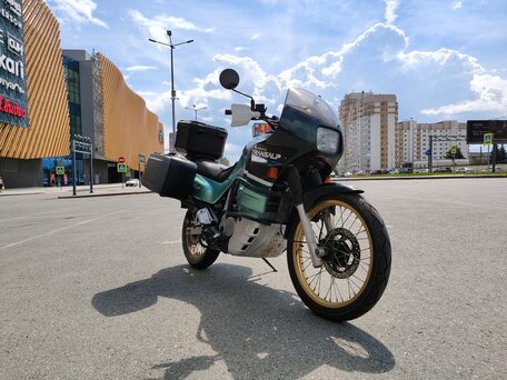1992 Honda XL600V Transalp, зелёный, 280000 рублей, вид 1