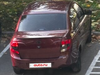 2012 Lada (ВАЗ) Granta I, красный, 285000 рублей, вид 2