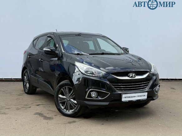 2014 Hyundai ix35 I Рестайлинг, чёрный, 950000 рублей - вид 2