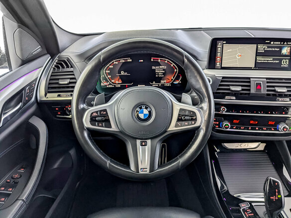 2020 BMW X4 30d II (G02), синий, 4785000 рублей - вид 21