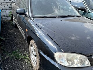 2008 Kia Spectra I Рестайлинг 2, чёрный, 110000 рублей, вид 3