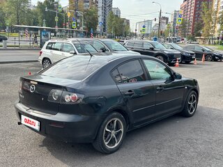 2007 Mazda 3 I (BK) Рестайлинг, чёрный, 349000 рублей, вид 4