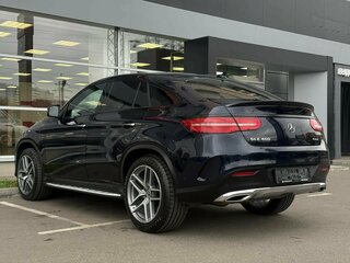 2018 Mercedes-Benz GLE Coupe 400 I (C292), синий, 4850000 рублей, вид 4