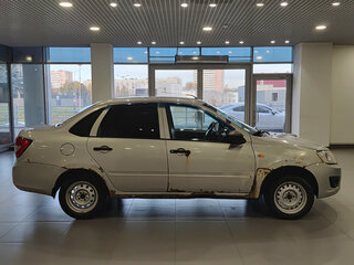 2015 Lada (ВАЗ) Granta I, серебристый, 215000 рублей, вид 4