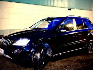 2005 Mercedes-Benz M-Класс 350 II (W164), чёрный, 750000 рублей, вид 1