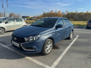 2017 Lada (ВАЗ) Vesta I, синий, 747000 рублей, вид 1