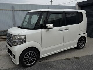 2014 Honda N-BOX I, белый, 850000 рублей, вид 4