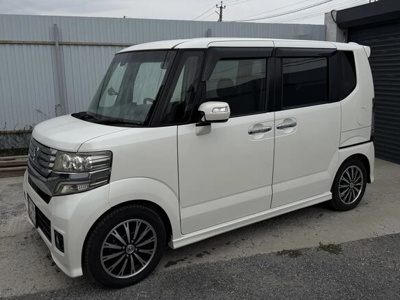 2014 Honda N-BOX I, белый, 850000 рублей - вид 3