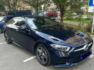 2018 Mercedes-Benz CLS 350 d III (C257), синий, 6000000 рублей, вид 2