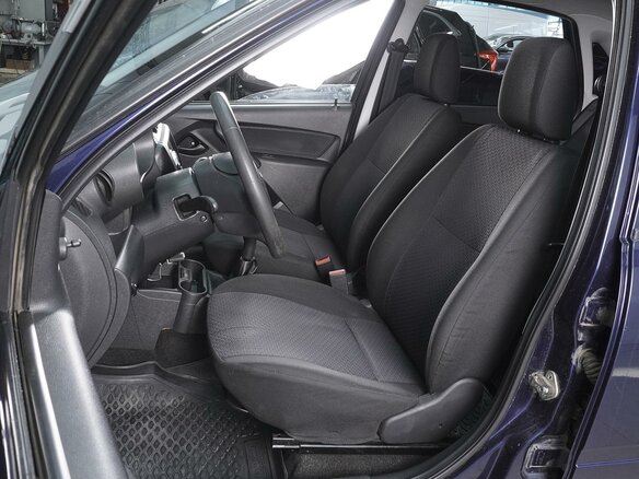 2014 Lada (ВАЗ) Granta I, синий, 499000 рублей - вид 9