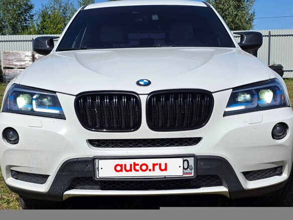 2013 BMW X3 28i xDrive II (F25), белый, 1550000 рублей
