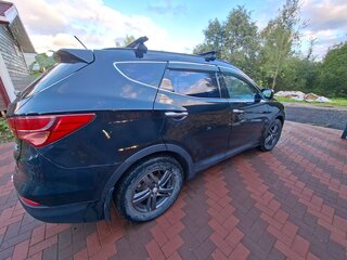 2013 Hyundai Santa Fe III, чёрный, 1530000 рублей, вид 4