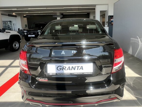 2026 Lada (ВАЗ) Granta Sport I Рестайлинг, чёрный, 1637000 рублей - вид 8