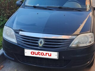 2010 Renault Logan I Рестайлинг, чёрный, 355000 рублей, вид 1
