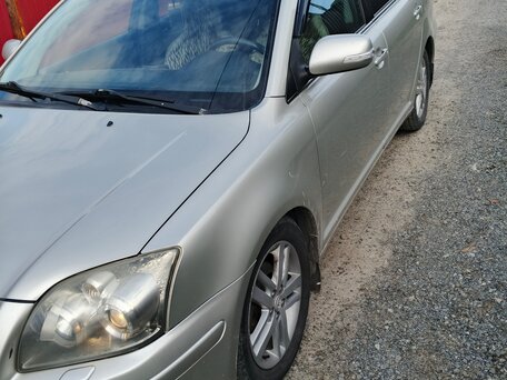 2006 Toyota Avensis II, серебристый, 625000 рублей, вид 1
