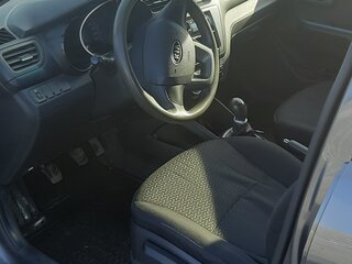 2012 Kia Rio III, серый, 770000 рублей, вид 4