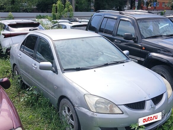 2004 Mitsubishi Lancer IX, серебристый, 110000 рублей - вид 2