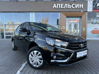 2021 Lada (ВАЗ) Vesta I, чёрный, 1196000 рублей, вид 1