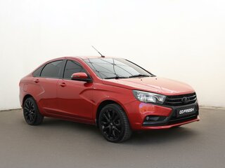 2022 Lada (ВАЗ) Vesta I, красный, 1398000 рублей, вид 2