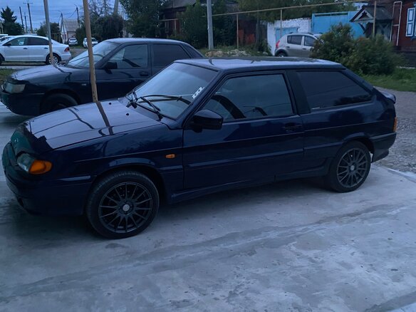 2005 Lada (ВАЗ) 2113, синий - вид 3