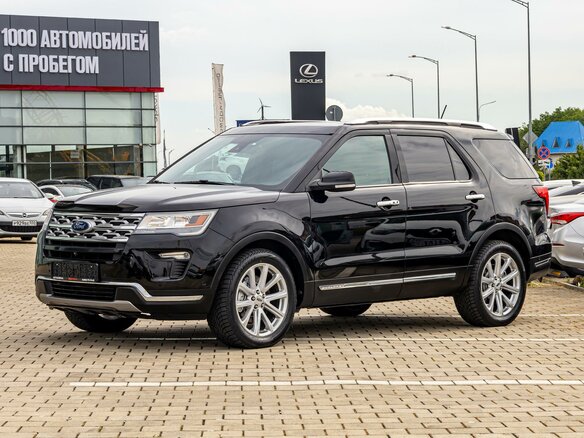 2019 Ford Explorer V Рестайлинг 2, чёрный, 2325000 рублей