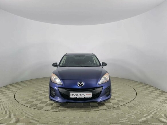 2012 Mazda 3 II (BL) Рестайлинг, синий - вид 2