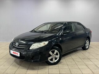 2007 Toyota Corolla X (E140, E150), чёрный, 590000 рублей, вид 1