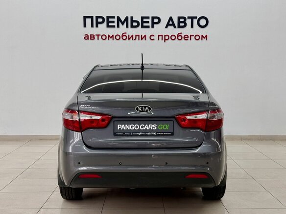 2012 Kia Rio 4-speed III, серебристый, 750000 рублей - вид 4