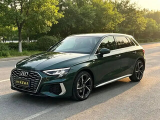 2023 Audi A3 Sportback 35 TFSI IV (8Y), зелёный, 2180000 рублей, вид 1