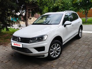 2015 Volkswagen Touareg II Рестайлинг, белый, 2550000 рублей, вид 1