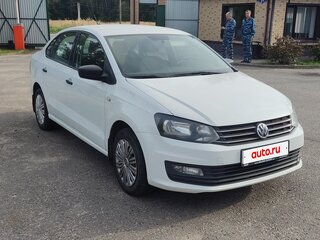 2017 Volkswagen Polo V Рестайлинг, белый, 820000 рублей, вид 1