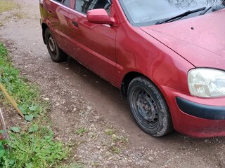 1999 Honda Logo, красный, 190000 рублей, вид 3