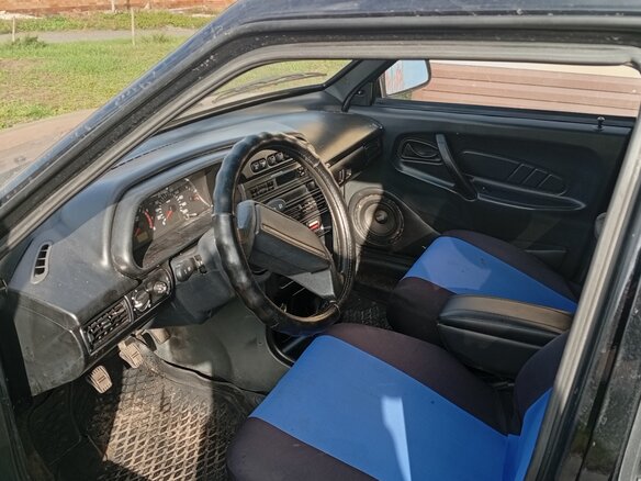 2008 Lada (ВАЗ) 2115, чёрный, 225000 рублей - вид 6