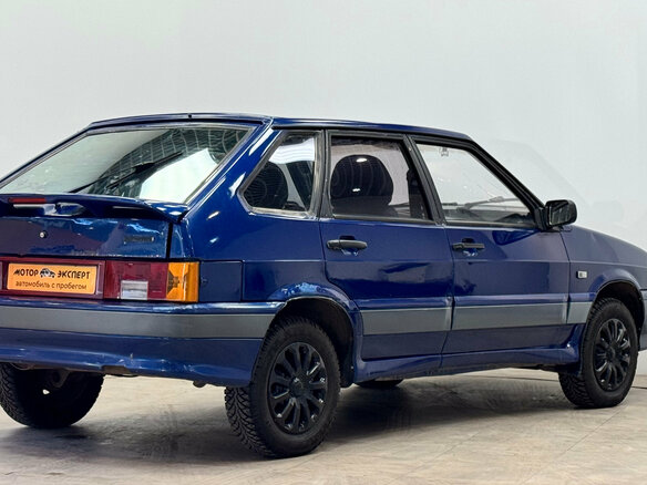 2003 Lada (ВАЗ) 2114, синий - вид 3